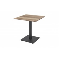 Kaviarensky stôl na jednej nohe 68 x 68 cm-laminát doska 28mm