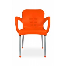 Záhradná stolička-oranžová